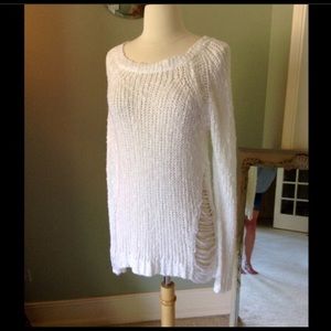 Millau shredded sweater
