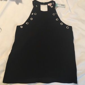 NWT Pixley Ramiro Grommet detail tank top