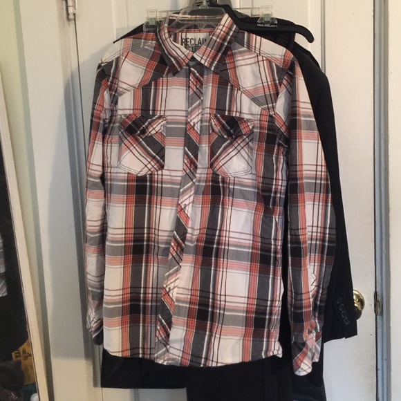 Men's reclaim button up - Picture 2 of 3