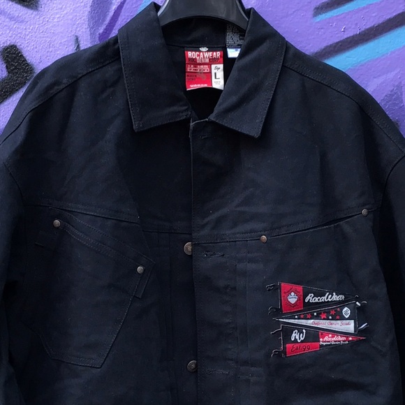 🚨🚨SOLD🚨🚨Men's retro Rocawear heavy duty jacket - Picture 2 of 3