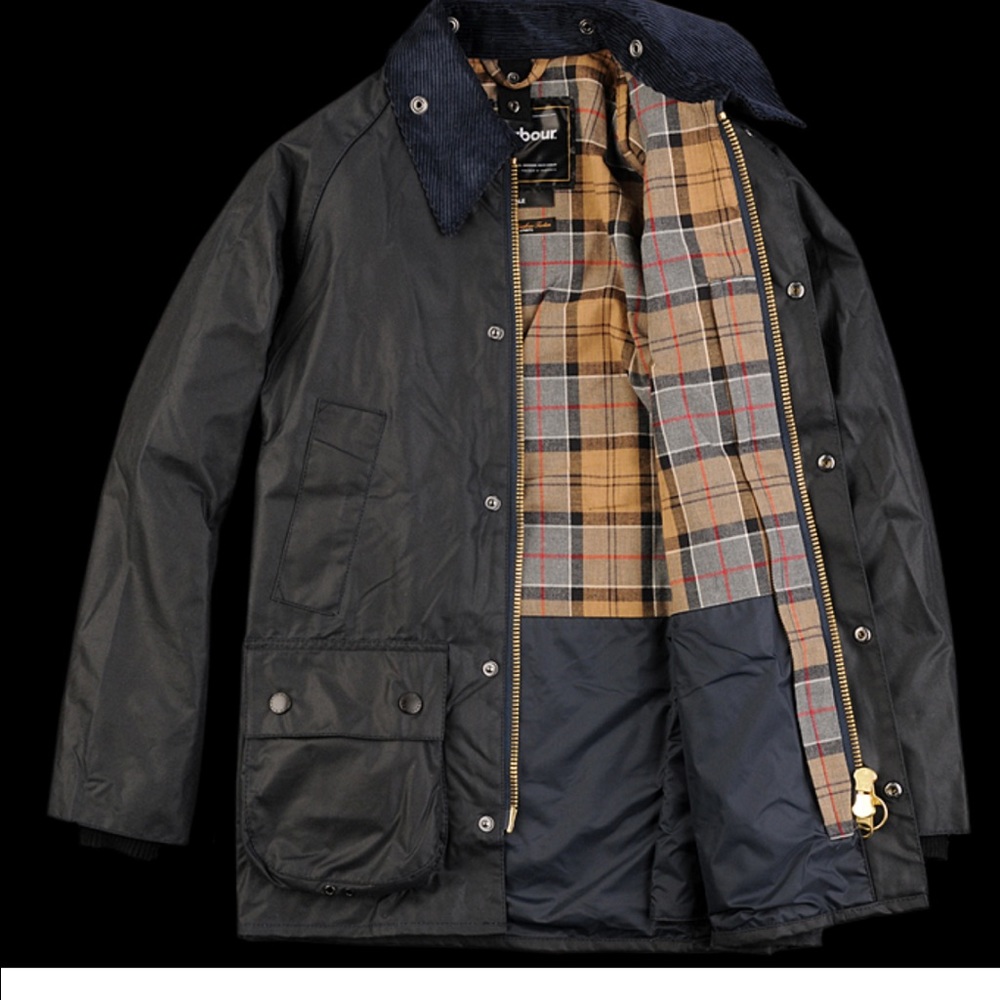 Barbour navy jacket