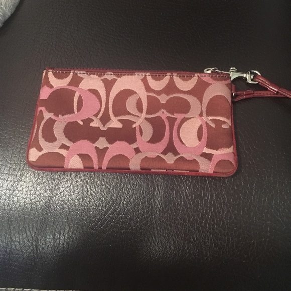 Coach wristlet - Picture 1 of 2