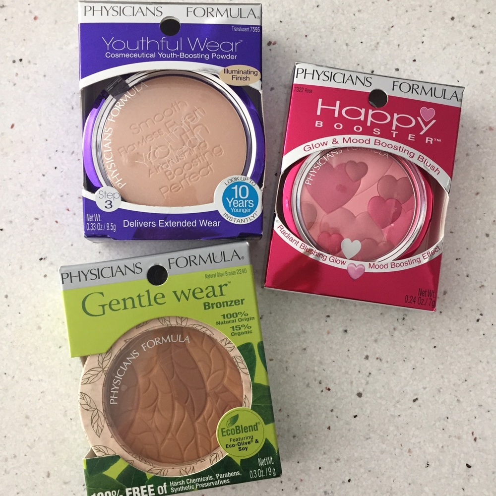 Physicians formula foundation bronzer blush