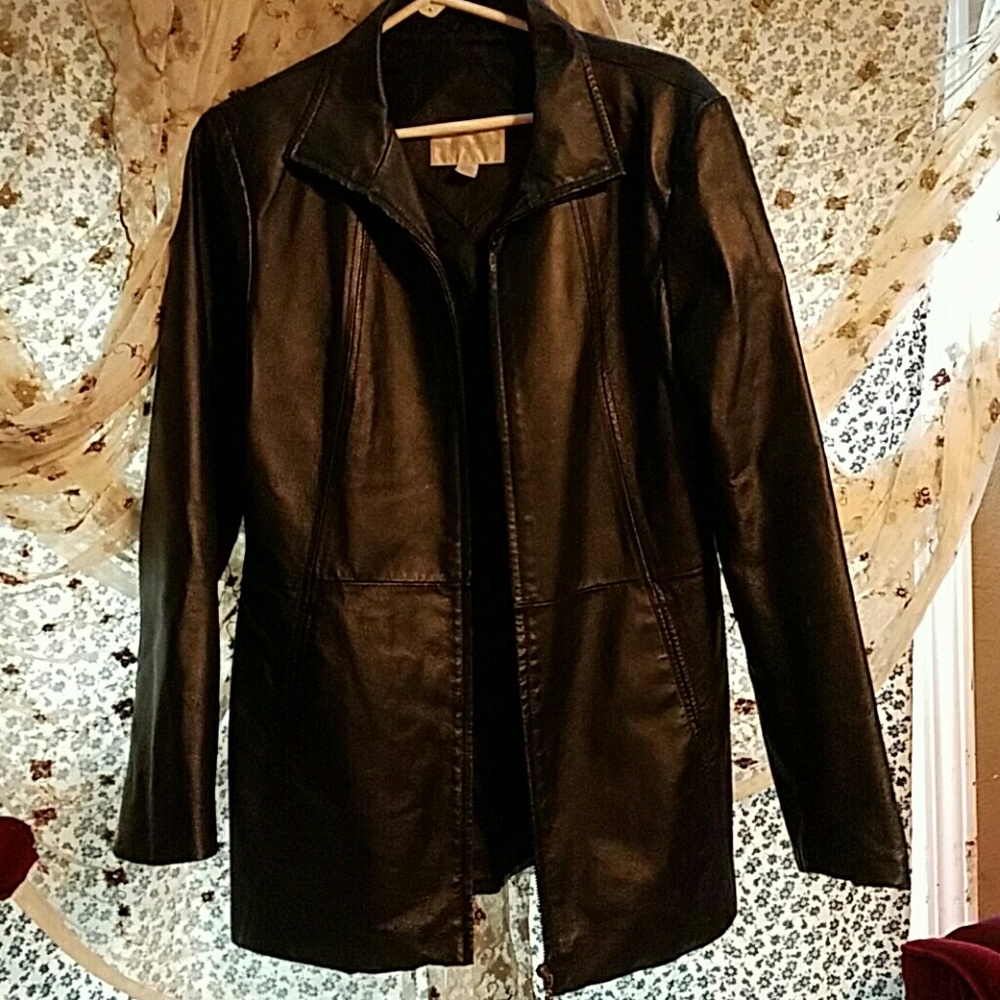 Leather Coat