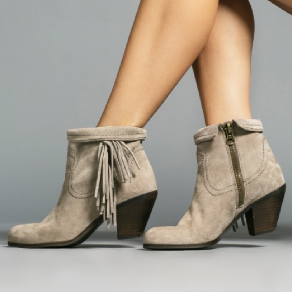 Sam Edelman Louie Fringed Booties