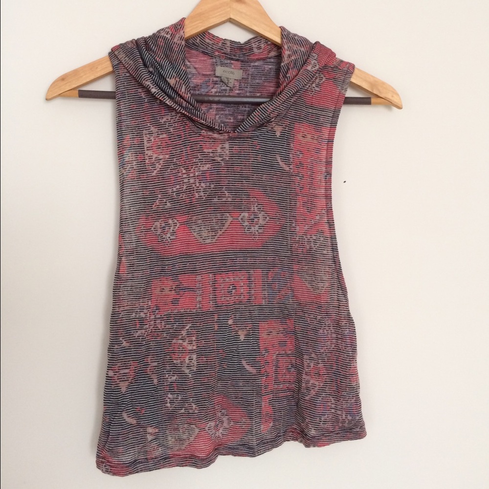 Urban Outfitters Ecote crop hooded top