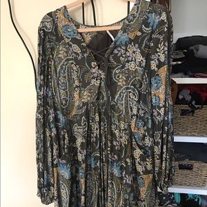 Free People Paisley Dress