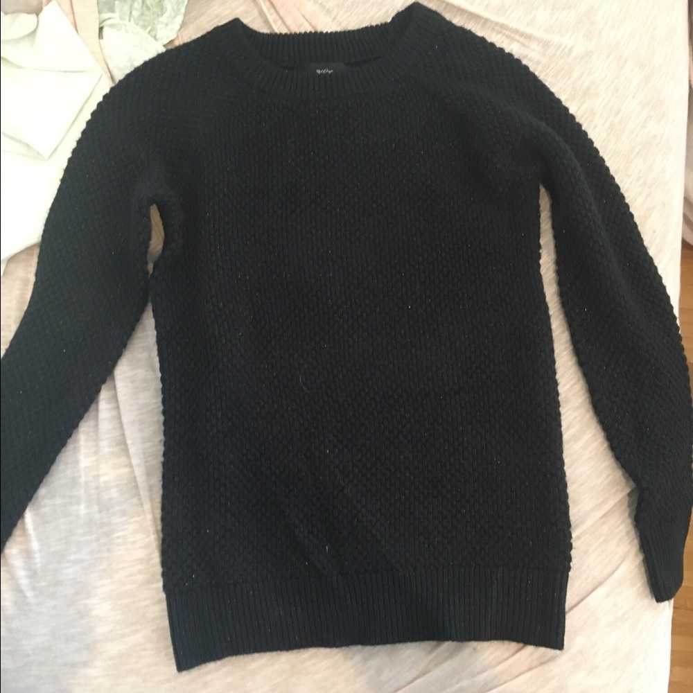 Mossimo black knit sweater