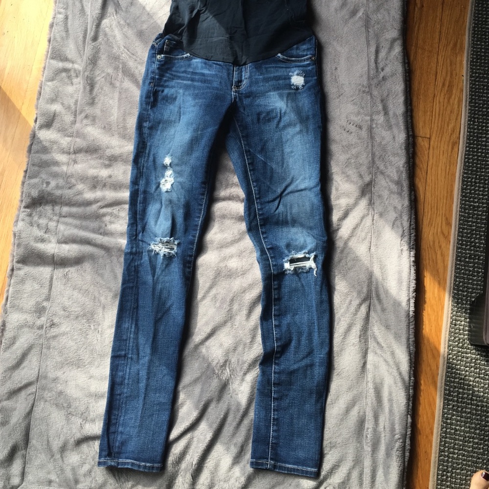 AG Distressed Jeans