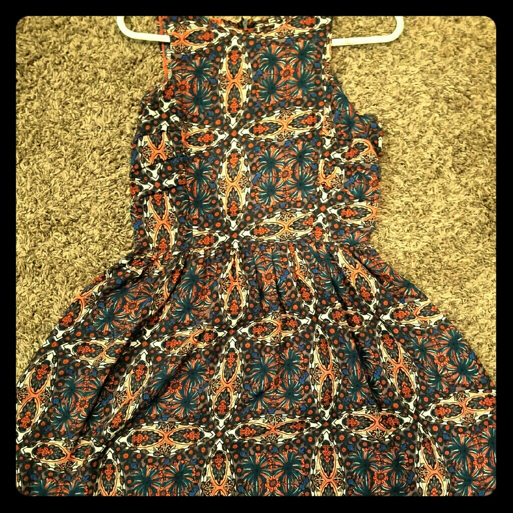 Bohemian motif Aline dress