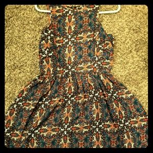 Bohemian motif Aline dress