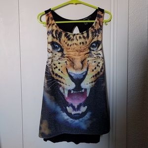 Forever 21 Tiger Graphic Tank
