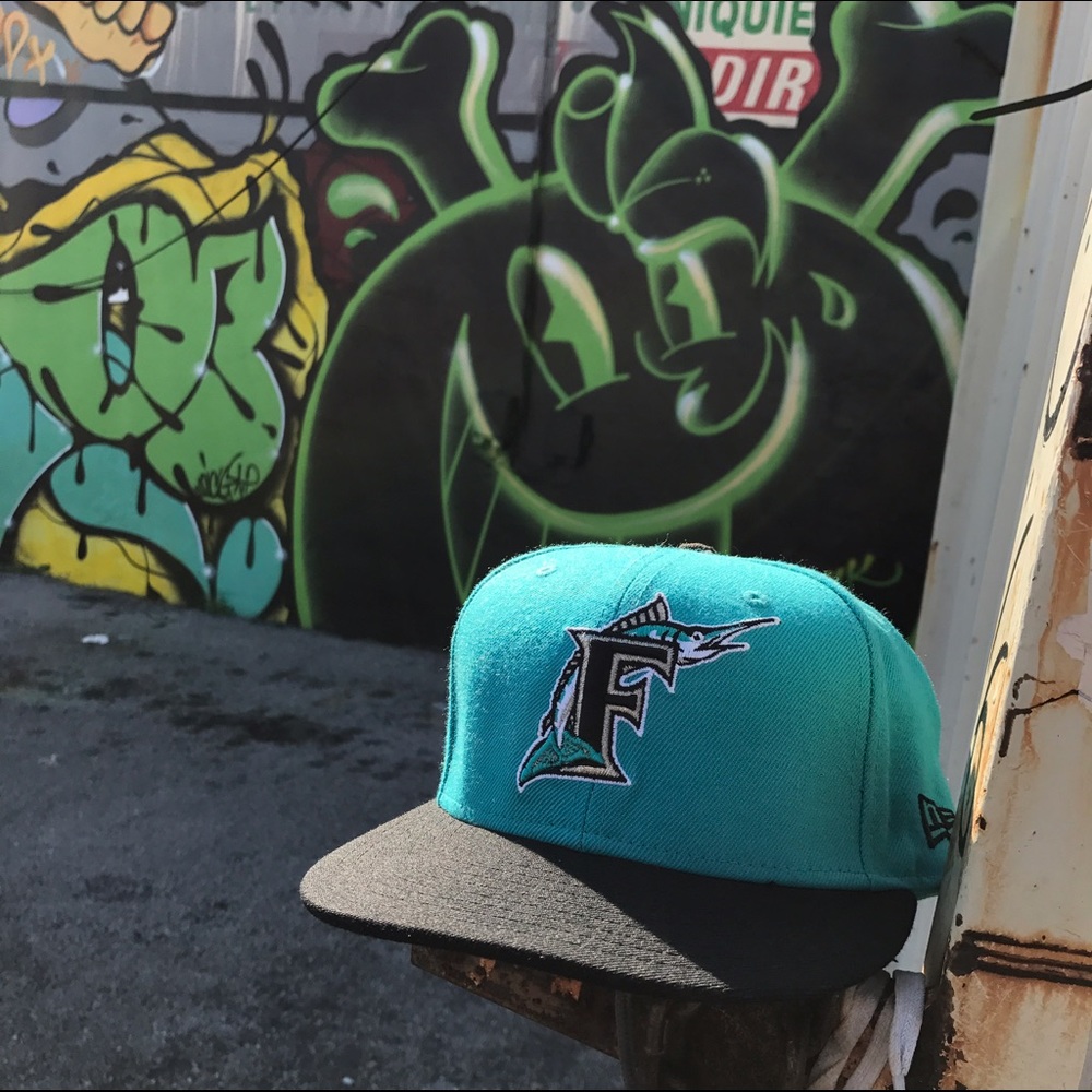 Men New Era Florida Marlins hat