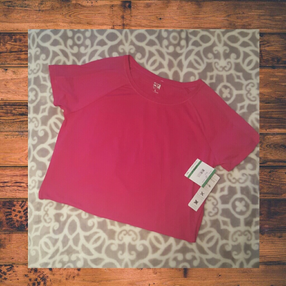 NWT Anne Klein Top w mesh shoulder!!