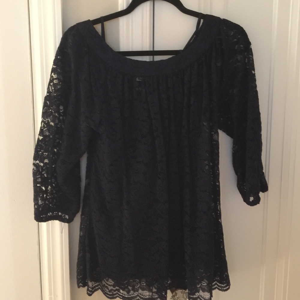 Lace DVF blouse