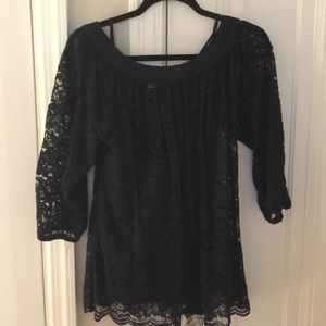 Lace DVF blouse