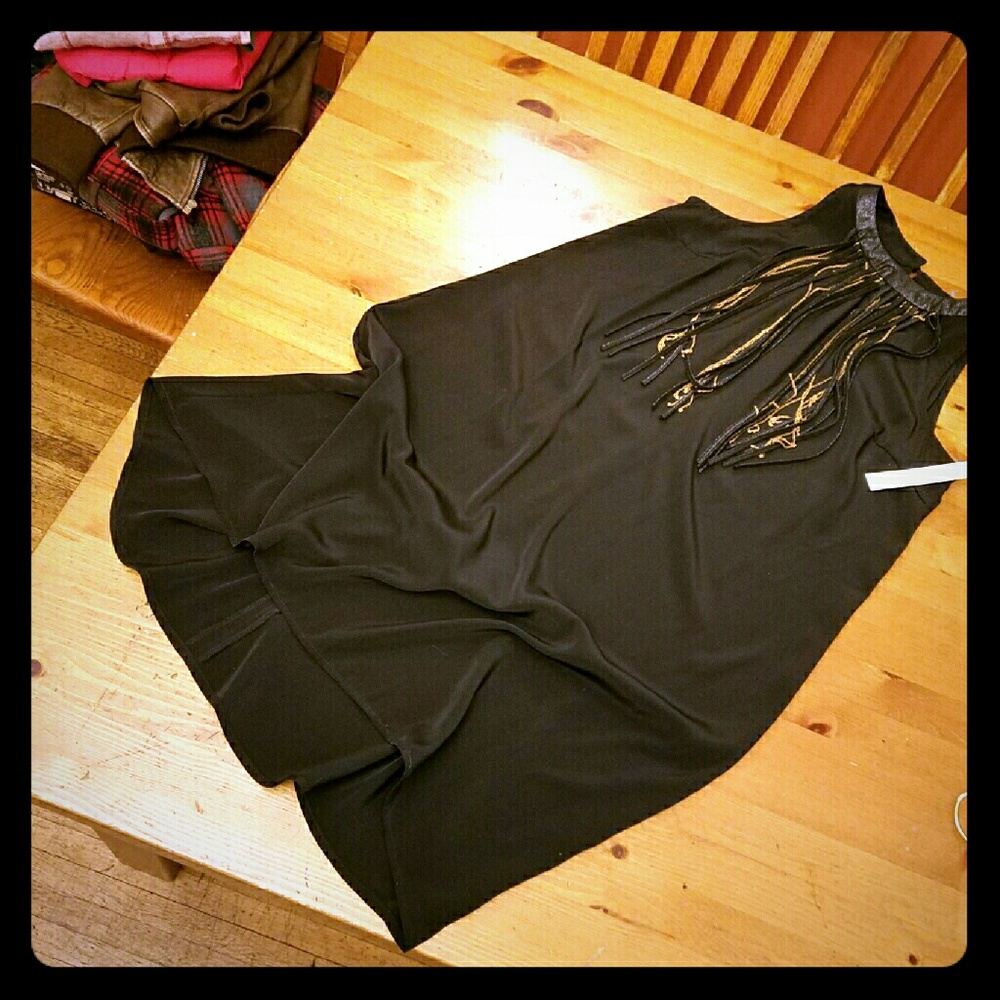 Silky halter dress