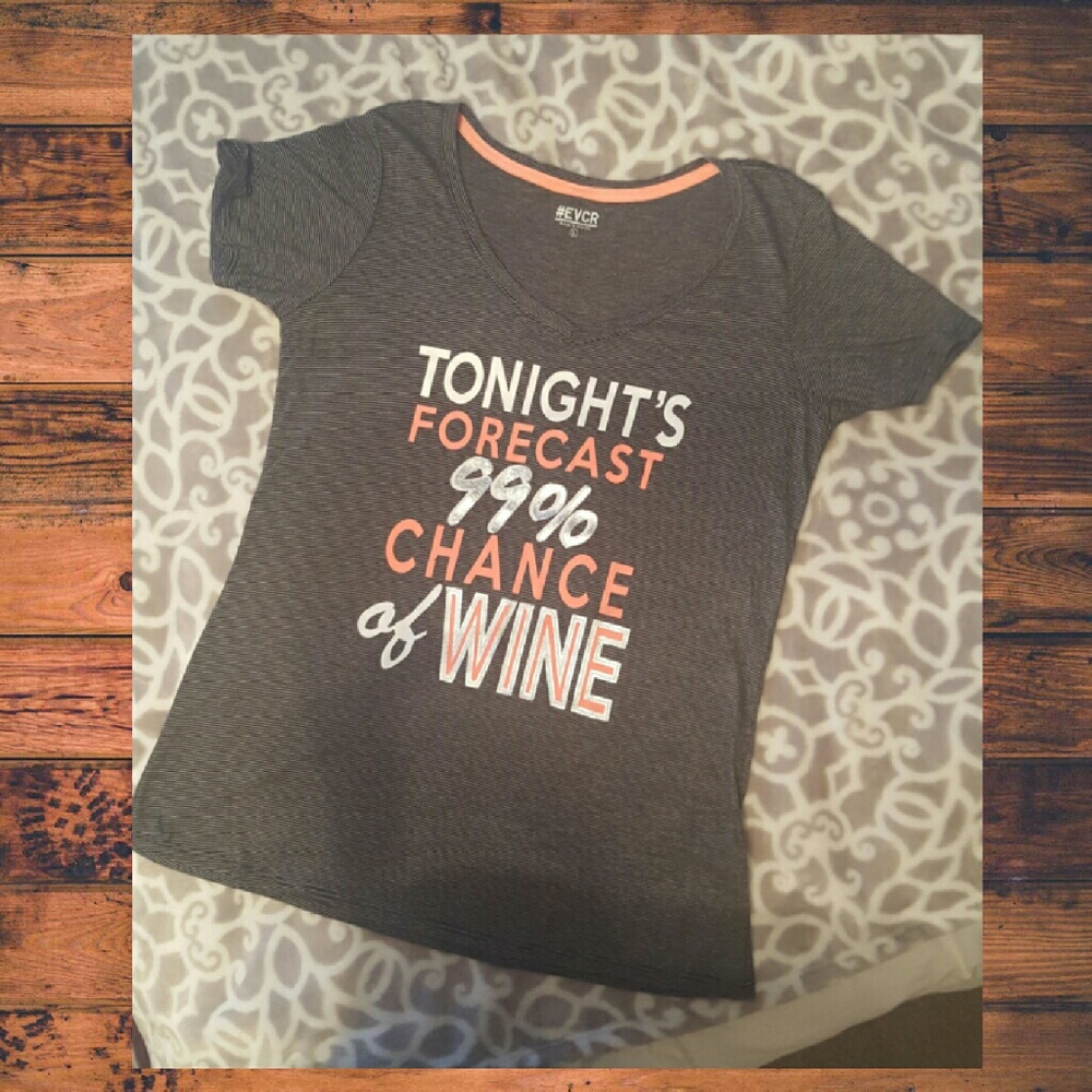 NWOT! Wine Night T-shirt!