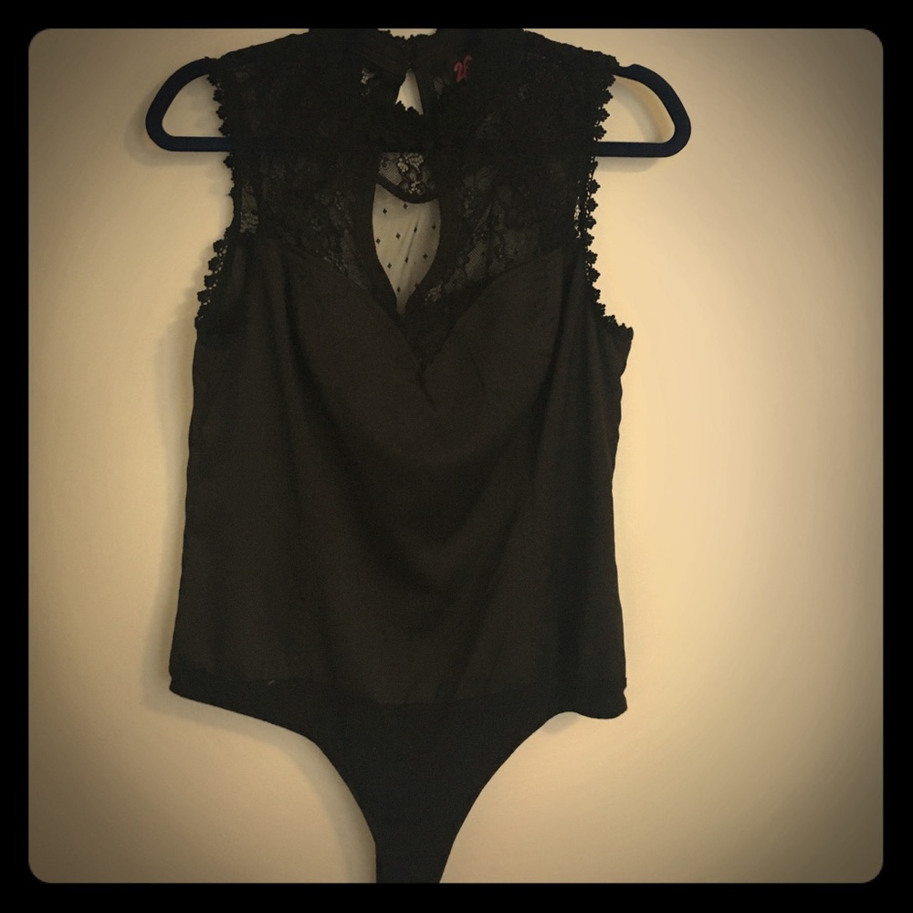 Lace thong bodysuit 🔮🖤