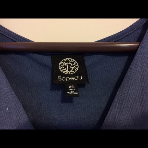 Blue XS wrap top - Picture 2 of 2