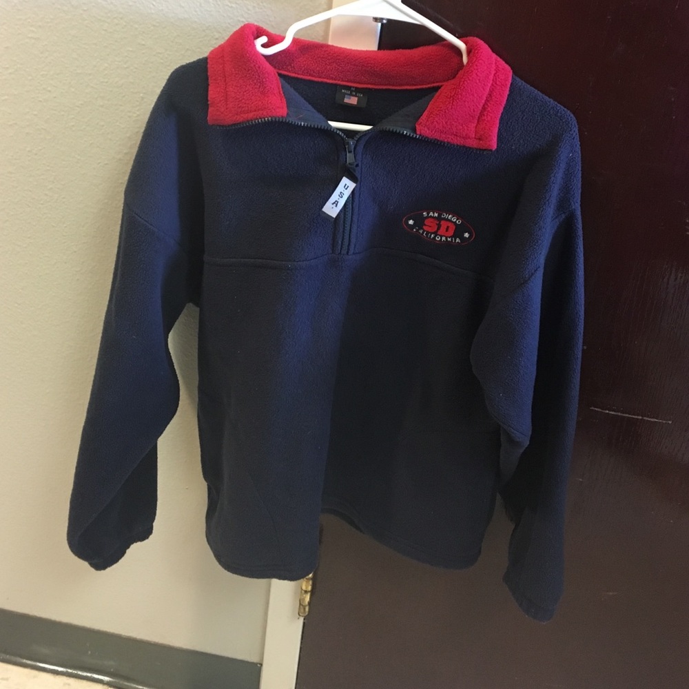 USA San Diego pullover 3/4 zip