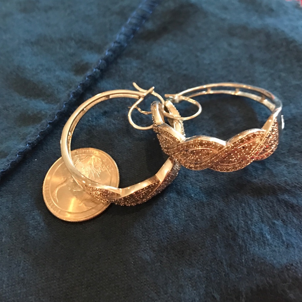 Sterling silver earrings