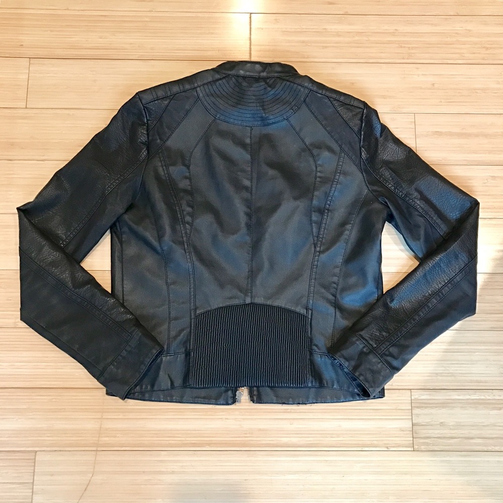 Faux Leather Jacket - Picture 2 of 4