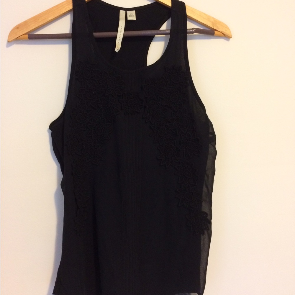 Detailed LC racer back Blouse