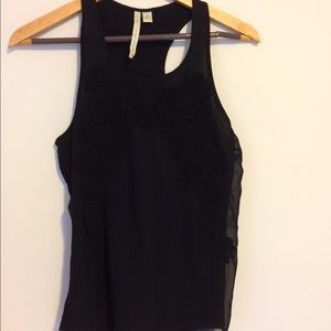 Detailed LC racer back Blouse