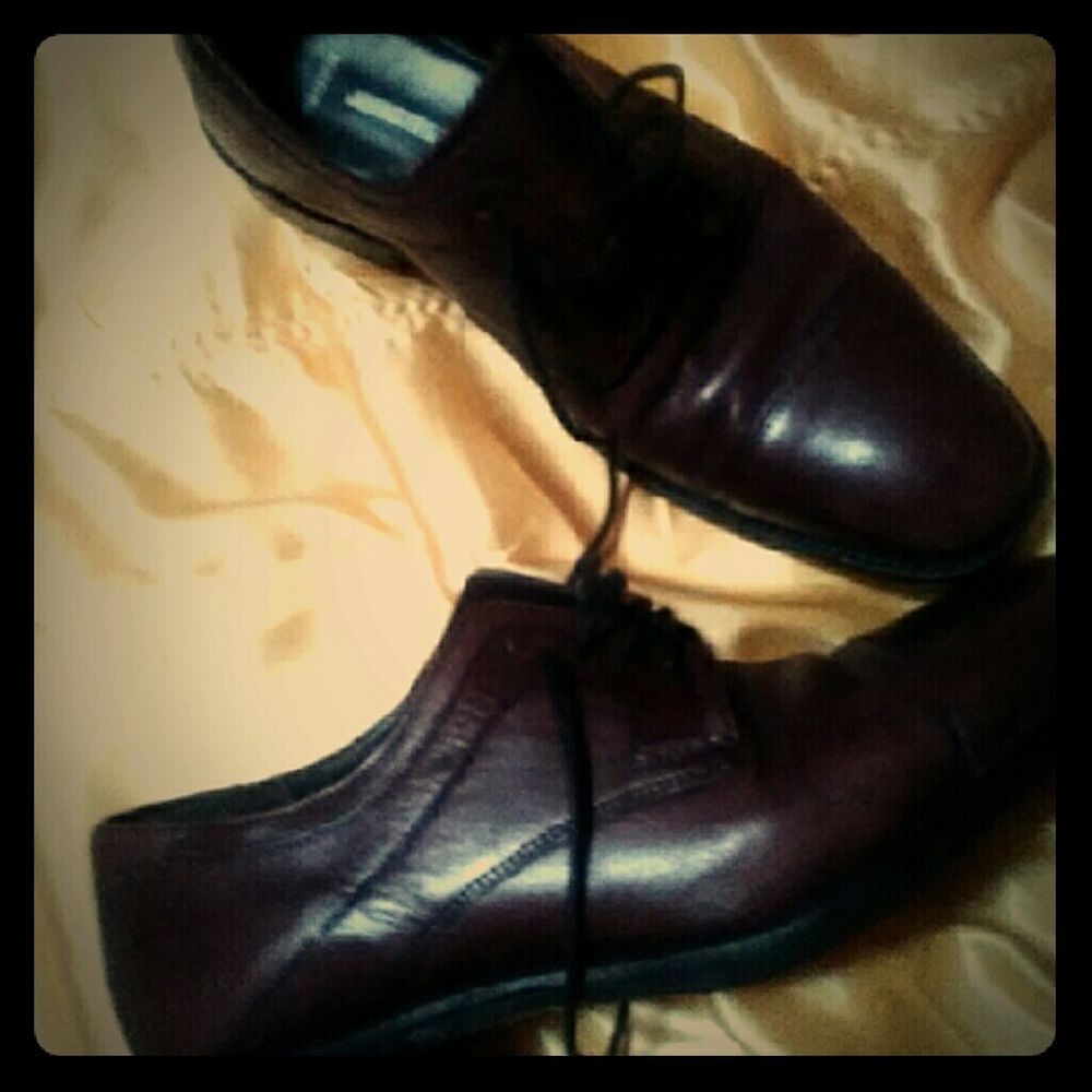 Johnston &Murphy sheepskin ALDRICH II CAP TOE