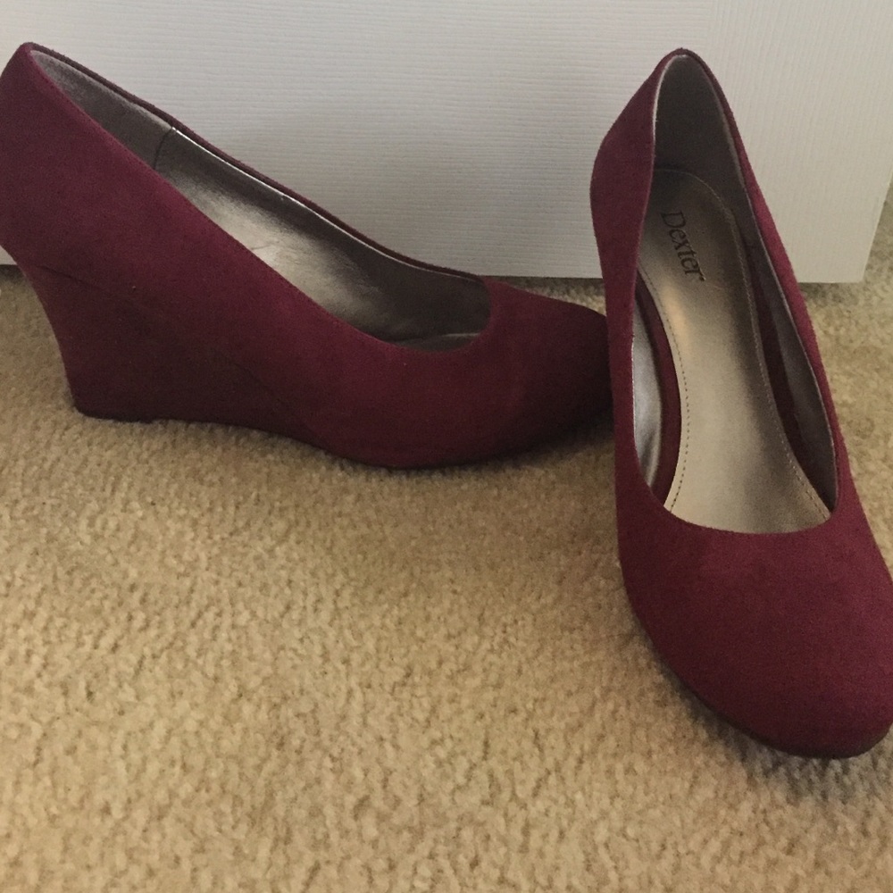 Wedge heels.