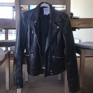 Zara Faux Leather Jacket