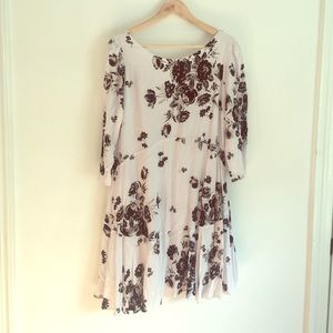 Black and White Free People Dress