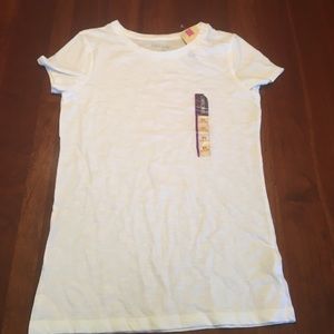NWT girls XL White favorite T-shirt