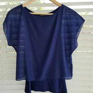 Express layered blouse