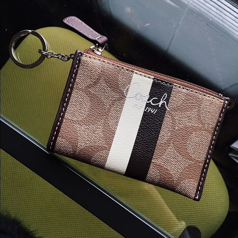 COACH Brown Card Wallet