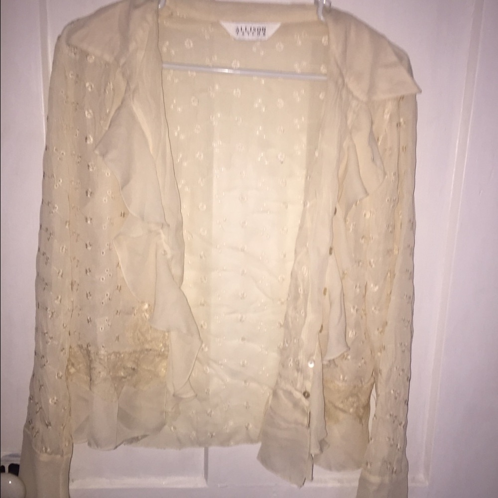 Classy white over shirt