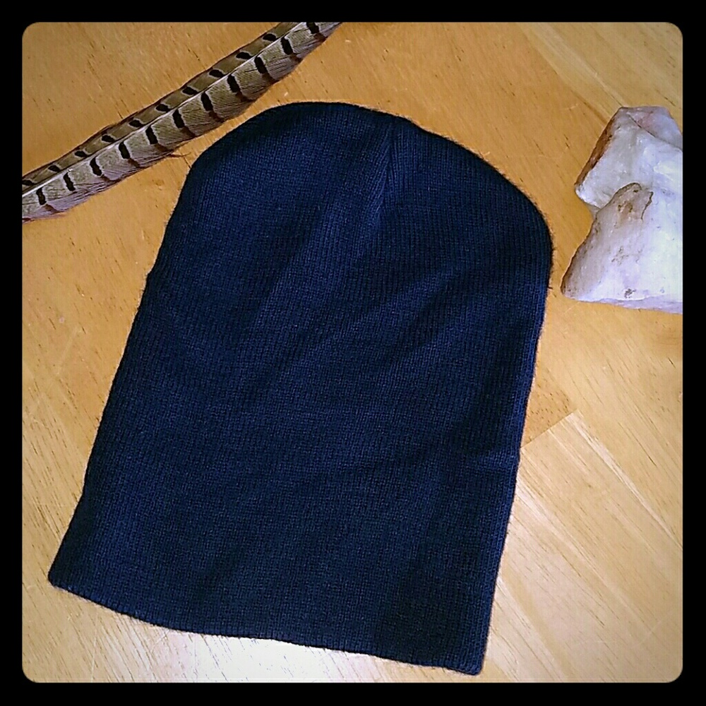 Navy Blue Stocking Cap