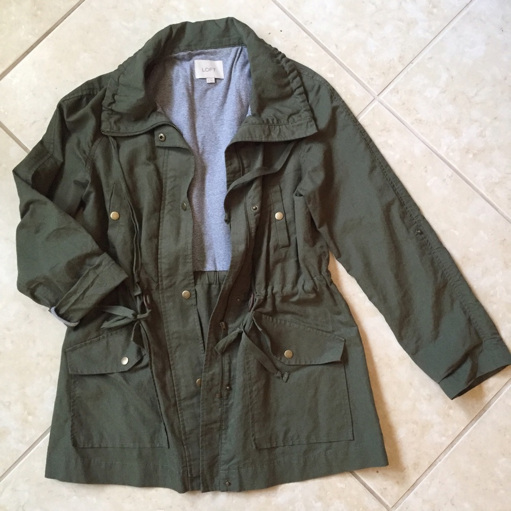 Ann Taylor Loft Military Jacket