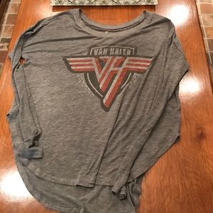 Long sleeve Van Halen concert tshirt