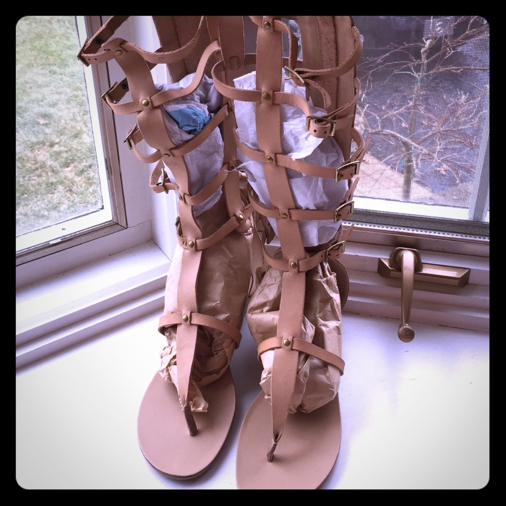 Modern Rebel Arosa Gladiator sandal.