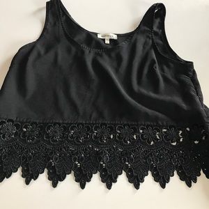 Black Crop Top