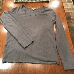 James Perse Grey Sweatshirt