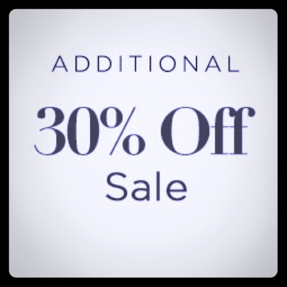 SALE !! Additional 30% in all Purchases