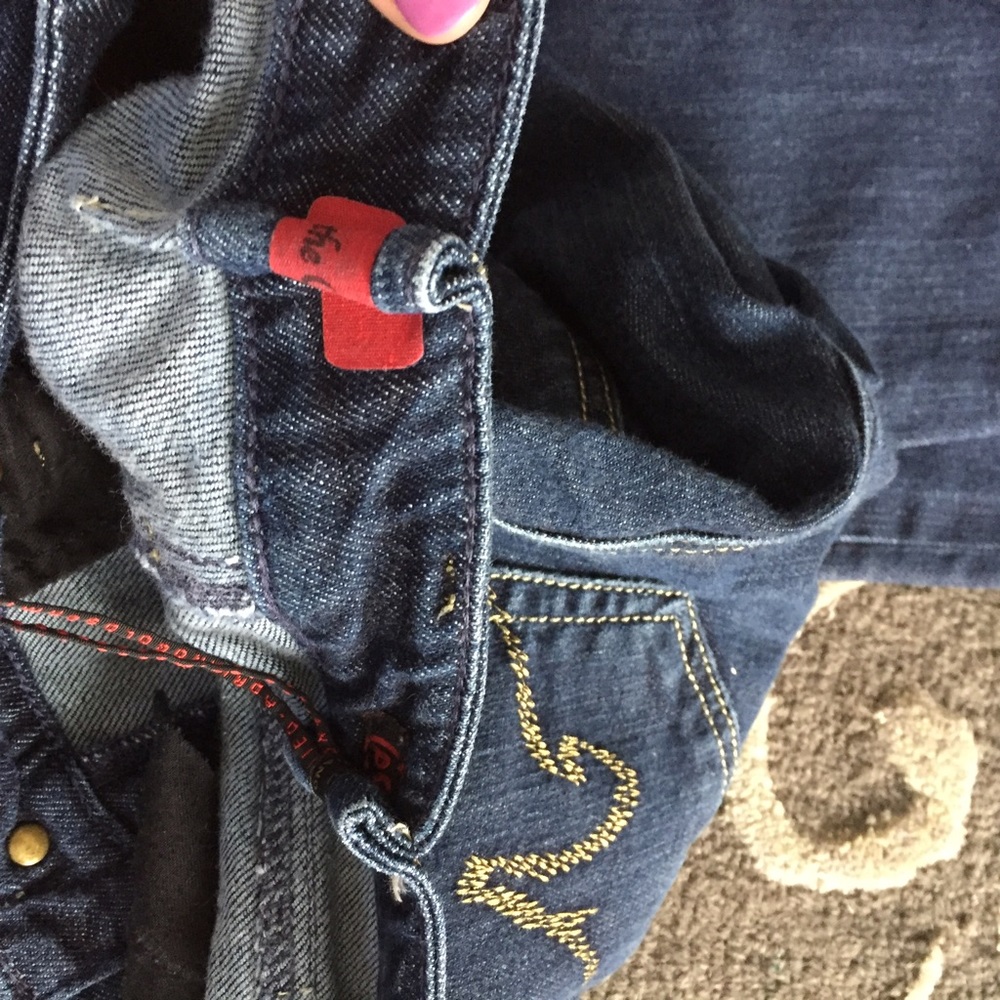 AG cropped jeans.  Altered. - Picture 2 of 3