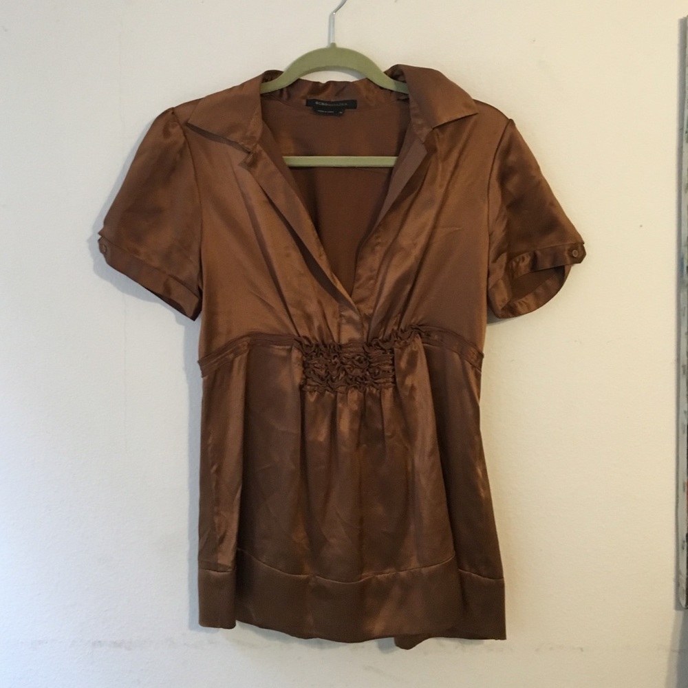 BCBG silk shirt
