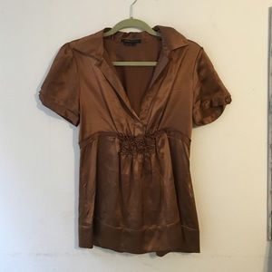 BCBG silk shirt