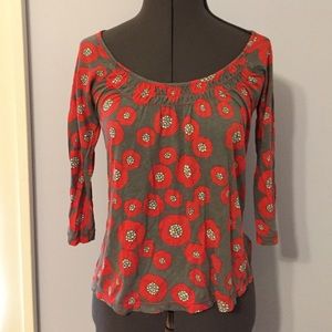 Porridge Boho Scoop-Neck Top