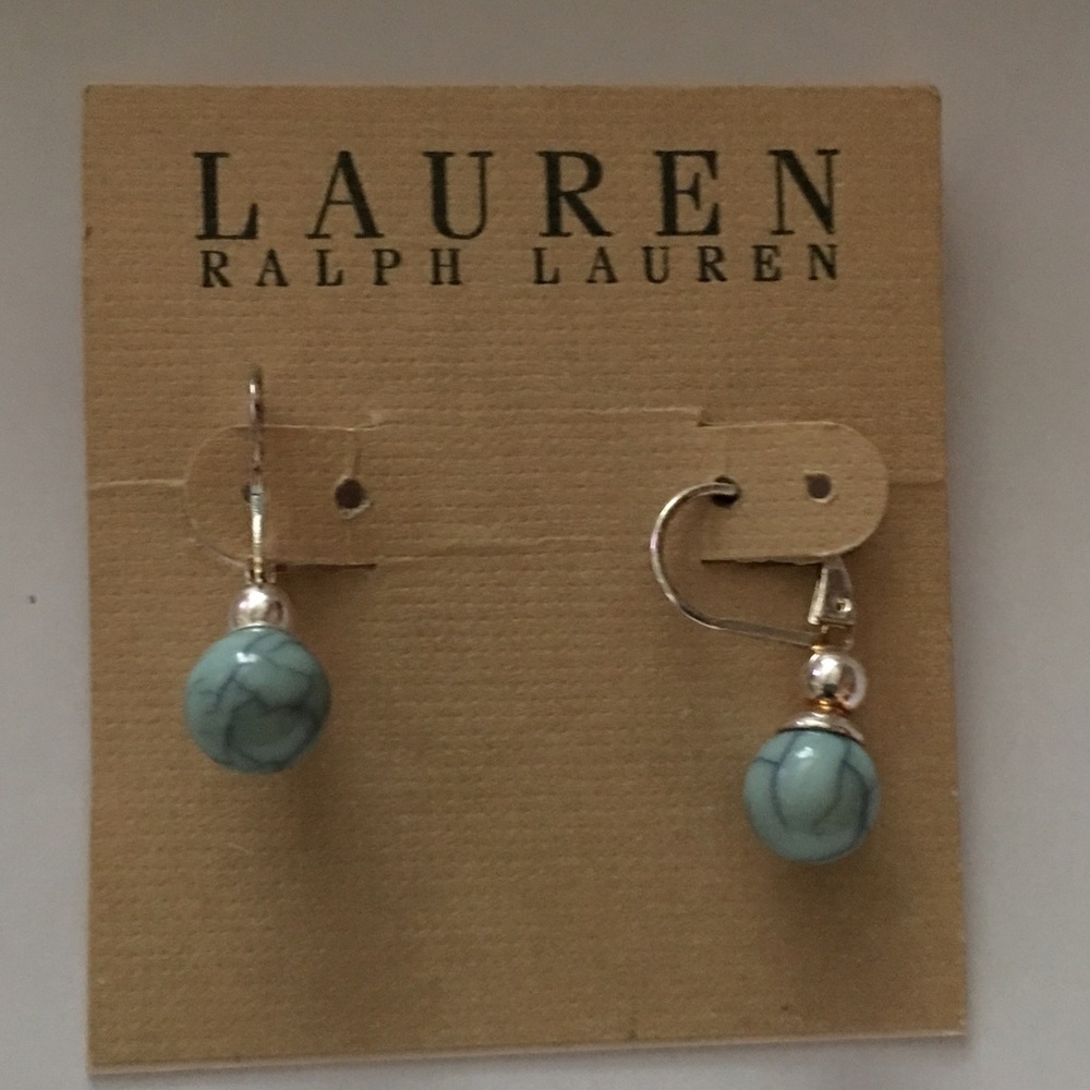 Turquoise earrings - Picture 2 of 2