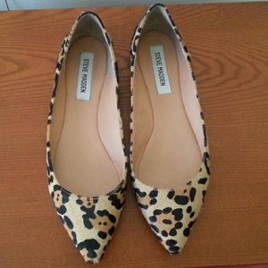 Steve Madden Leopard Flats
